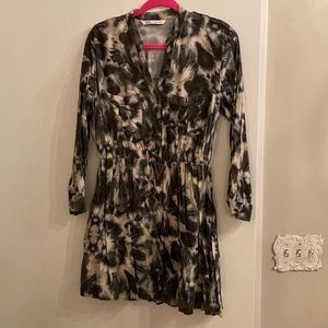 Tie dye Zara dress